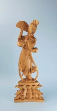 Oriental Goddess On Lotus Base
