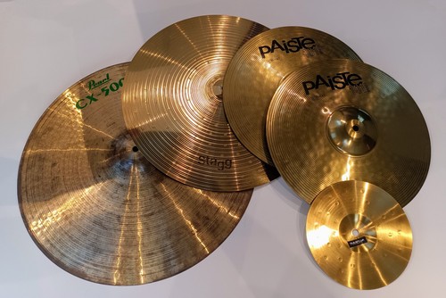 Complete cymbal set - cymbal,