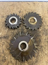 3x Horizontal Milling Cutter