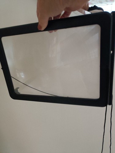 Screen magnifer with - screen,