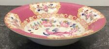 MINTON porcelain PINK COCKATRICE 6.5" BOWL 3av
