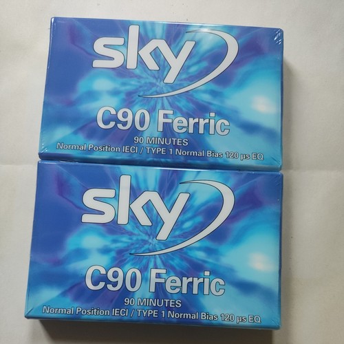 Sky audio cassette tapes - cassette, 90