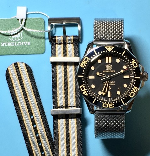 Steeldive 007 42mm watch - steeldive,