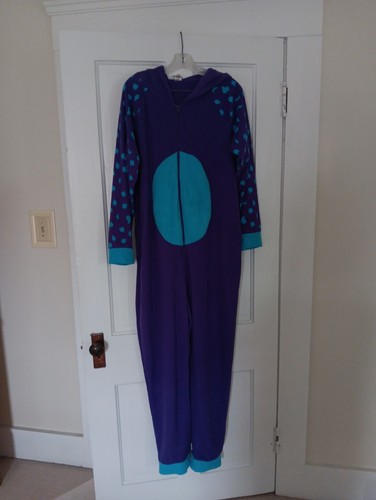 Adult pajamas purple monster - adult,