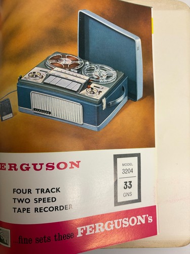 Ferguson model 3204 four track - ferguson,