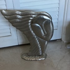 Vintage Large Solid Aluminum