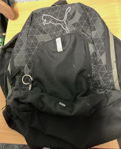 Puma black grey daypack - black/grey,