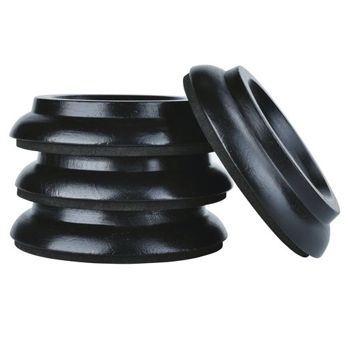 Piano caster cups black set - caster,