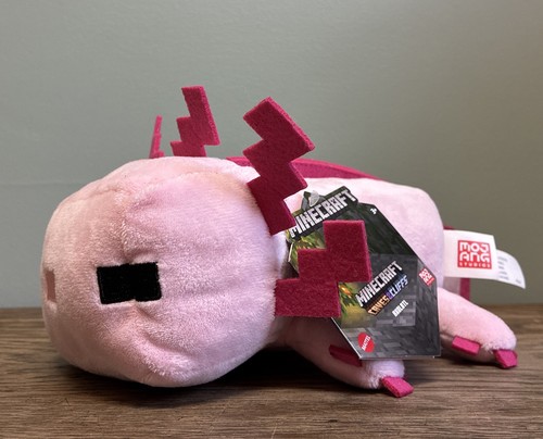 Mattel minecraft axolotl plush - mattel,