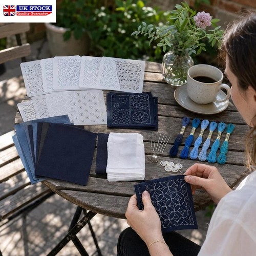 Sashiko stencil kit - kit, 45pcs