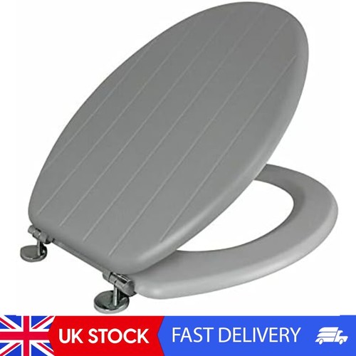 Wooden adjustable toilet seat - toilet,