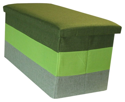 Linear ottoman storage - ottoman, box