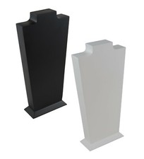 Wooden 27cm Tall Necklace Chain Pendant Display Bust Stand Jewellery Holder