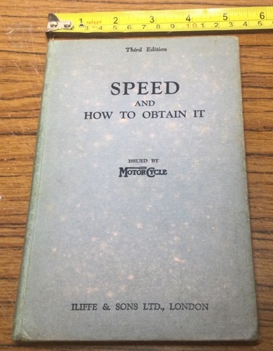 Vintage book speed how - “speed,
