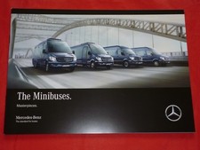 2017 MERCEDES W906 SPRINTER MINIBUSES TRAVEL TRANSFER CITY MOBILITY BROCHURE