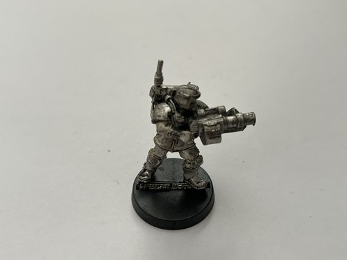 Metal kasrkin grenade - metal, launcher