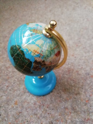 Gem stone globe - , 16cm