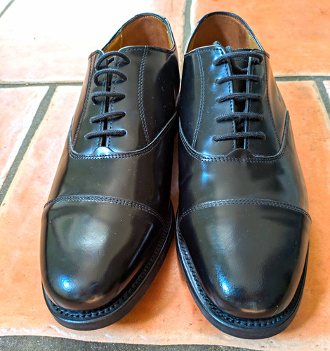 Barker luton black shine - barker, hi-shine