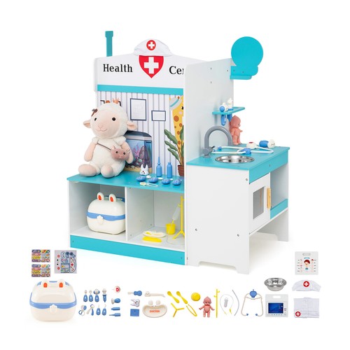 Kids doctor play set - kids, wooden