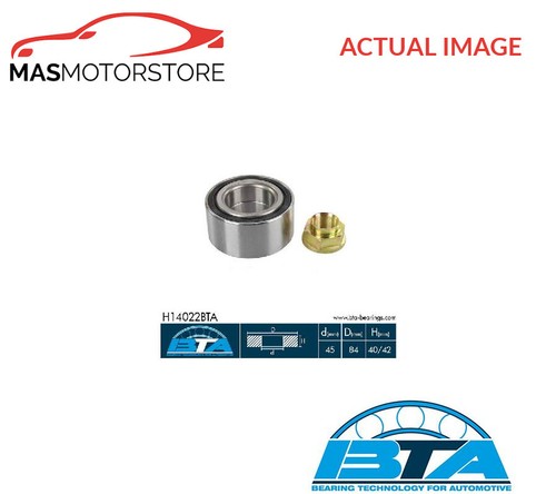 Wheel bearing kit front bta - bearing,