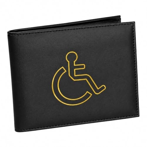 Soft leather disabled blue - soft,