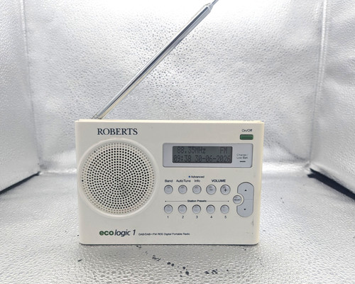 Radio roberts white ecologic - roberts,