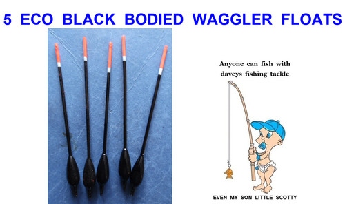 Eco black bodied waggler - 5,