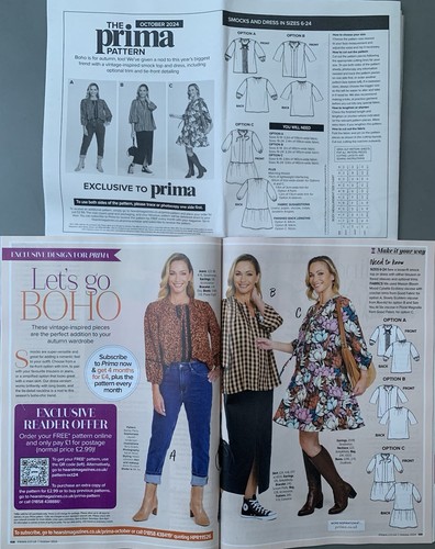 Prima pattern october - prima, 10/2024