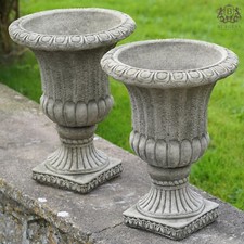 Pair of Large Fluted Urns |