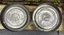 2 Vintage Cake Tins TALA WARE Metal Made in England Retro Kitchenalia 22 cm Di