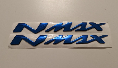 Yamaha max blue - blue, badge