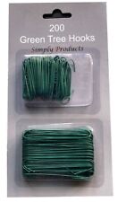 CHRISTMAS TREE HOOKS, ORNAMENT BAUBLE TREE HANGERS, XMAS HANGING HOOKS 4CM