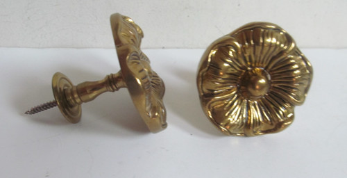 Solid brass curtain drapery - solid,