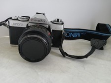 Minolta XD-7 35mm SLR Camera And 28mm Minolta Lens Film Camera