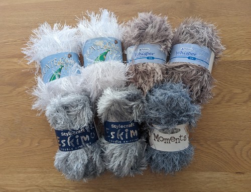 Fancy eyelash yarn bundle - eyelash, bundle'