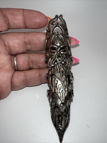 Gothic style full finger ring - gothic-style,