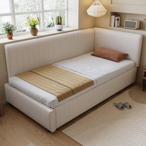 3ft single daybed beige - daybed,