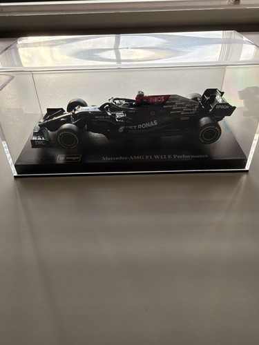 Bburago mercedes amg w12 - amg,
