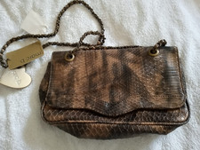 Marc B handbag faux snakeskin brand new with tags