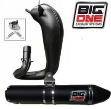 FITS YAMAHA DT125R DTR125 DT 125R BIG ONE EXHAUST PIPE SYSTEM + FREE GASKET 