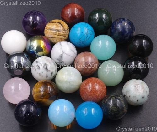 Natural gemstone round - round, ball