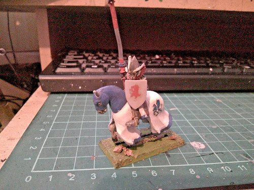 Silver helm lancer - silver,
