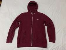 Youth Boys Fred Perry Full Zip Hoodie size L