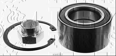 Key parts front - wheel, bearing