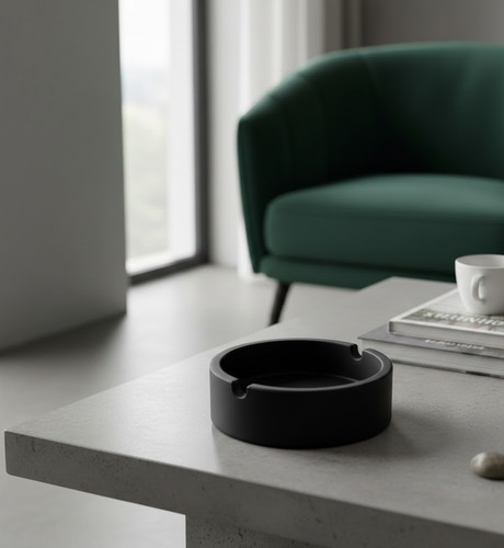 8cm large silicone ashtray - 12.8cm,