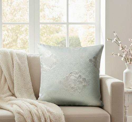 Duck egg blue cushion covers - egg,