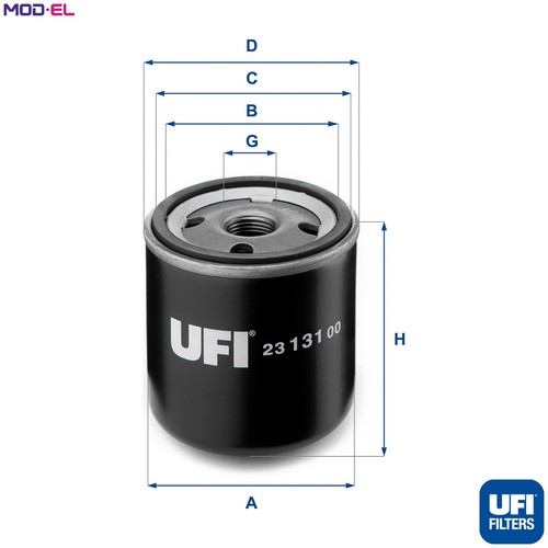 Oil filter 131 for - for, jeep