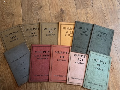 Murphy vintage radio technical - radio,
