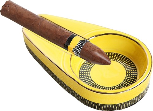 Ceramic cigar ashtray - ceramic, –