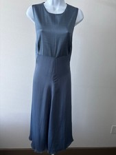 Jigsaw Dress Sz 12 Silk Midi